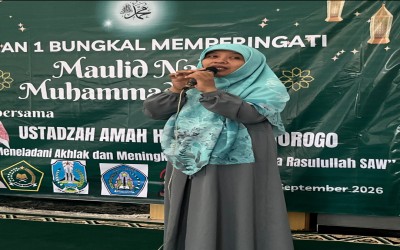 Peringatan Maulid Nabi Muhammad SAW di SMAN 1 Bungkal: Membentuk Generasi Berkarakter melalui 5P