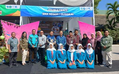 SMAN 1 Bungkal Hadiri Monev SMA Double Track se-Kabupaten Ponorogo di SMAN 1 Badegan