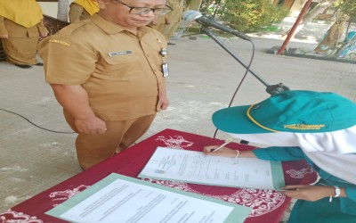 Estafet Kepemimpinan OSIS SMAN 1 Bungkal Berlanjut, Sabrina Az-Zahra Nurohmah Resmi Pimpin OSIS 2026/2027